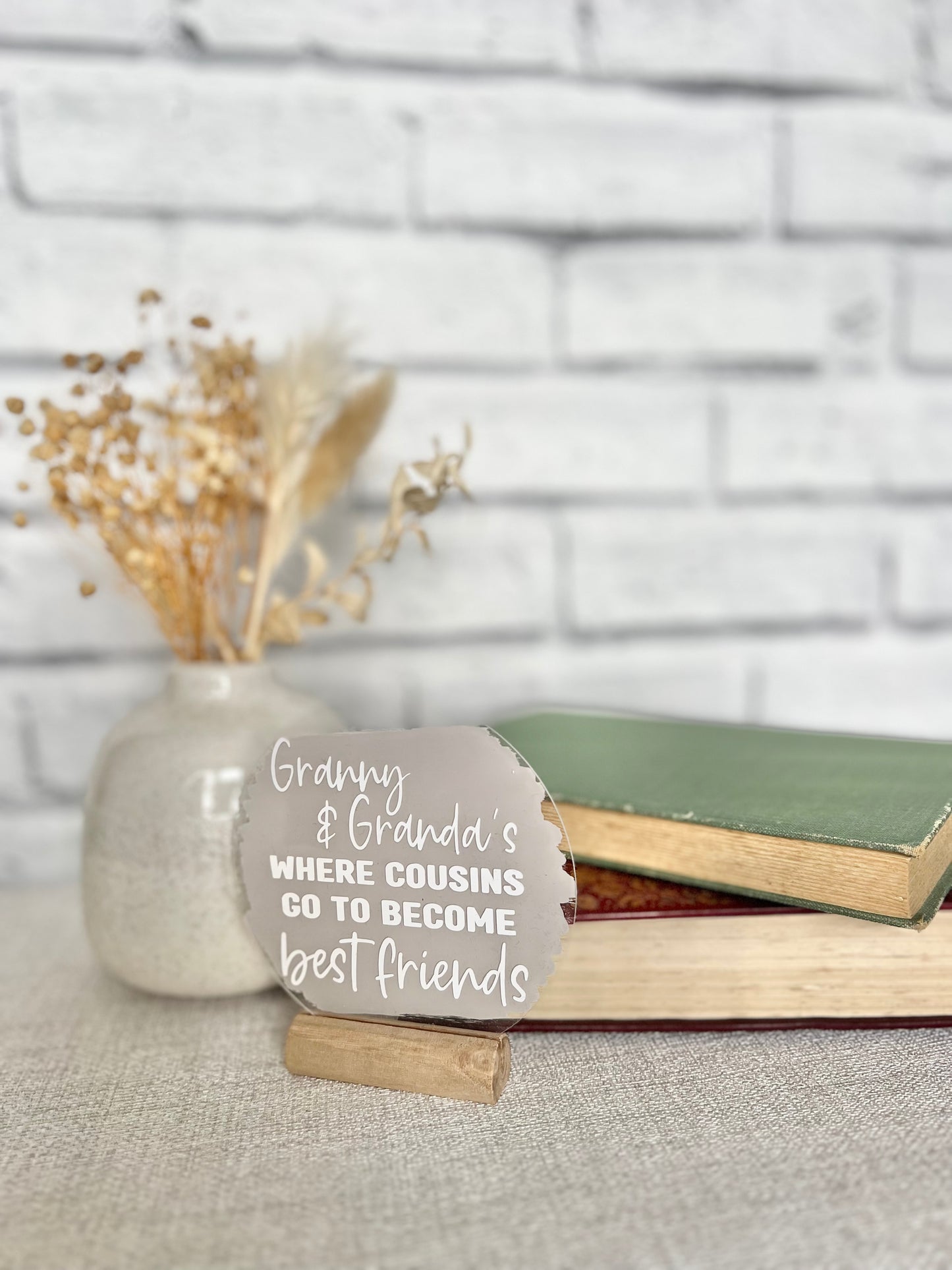 Grandparent’s home - cousins best friends acrylic plaque