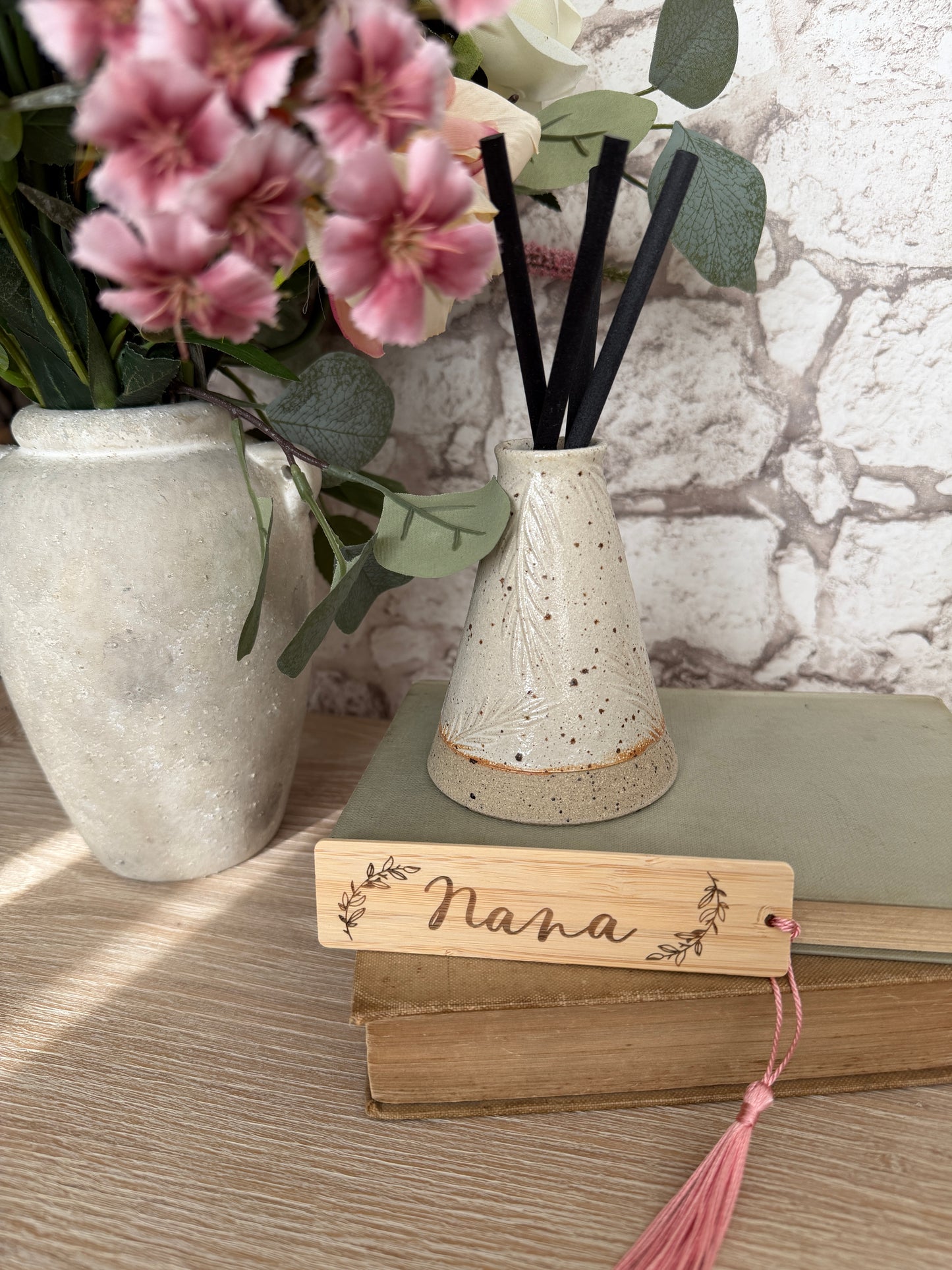 Nana wooden engraved bookmark