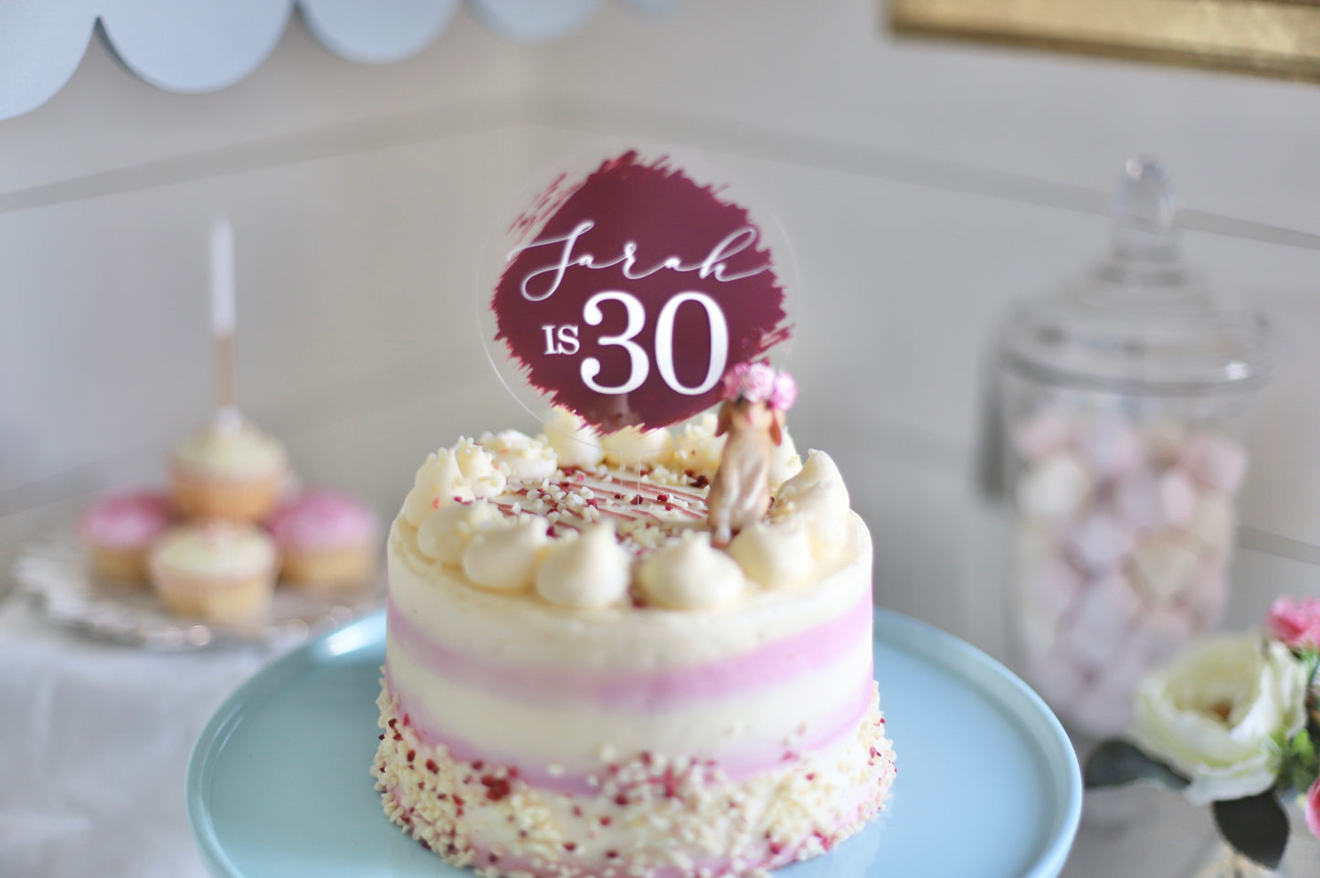 Design your own cake topper - personalised