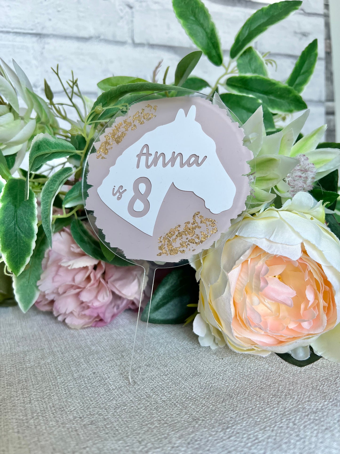 Design your own cake topper - personalised