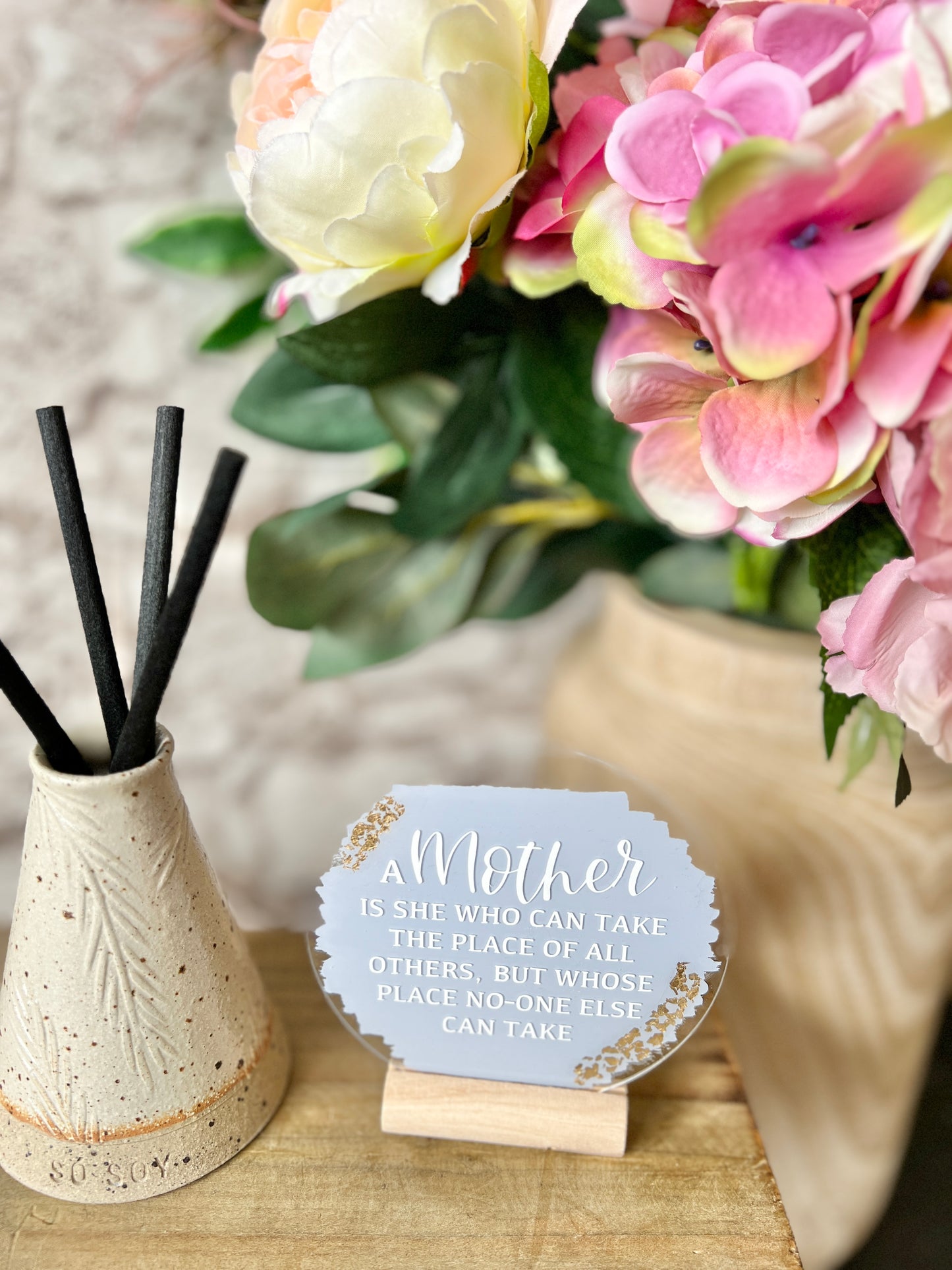 A mum is… acrylic plaque