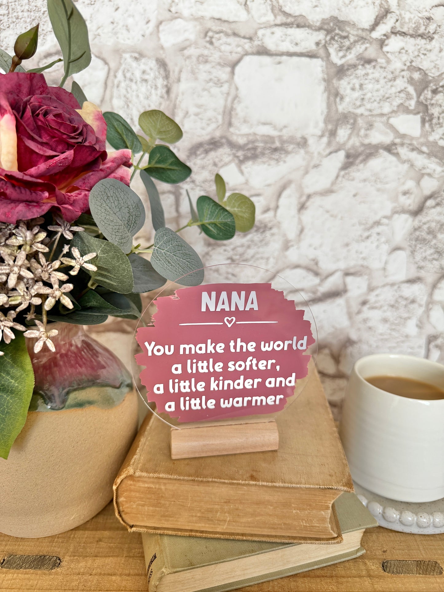 Nana acrylic plaque