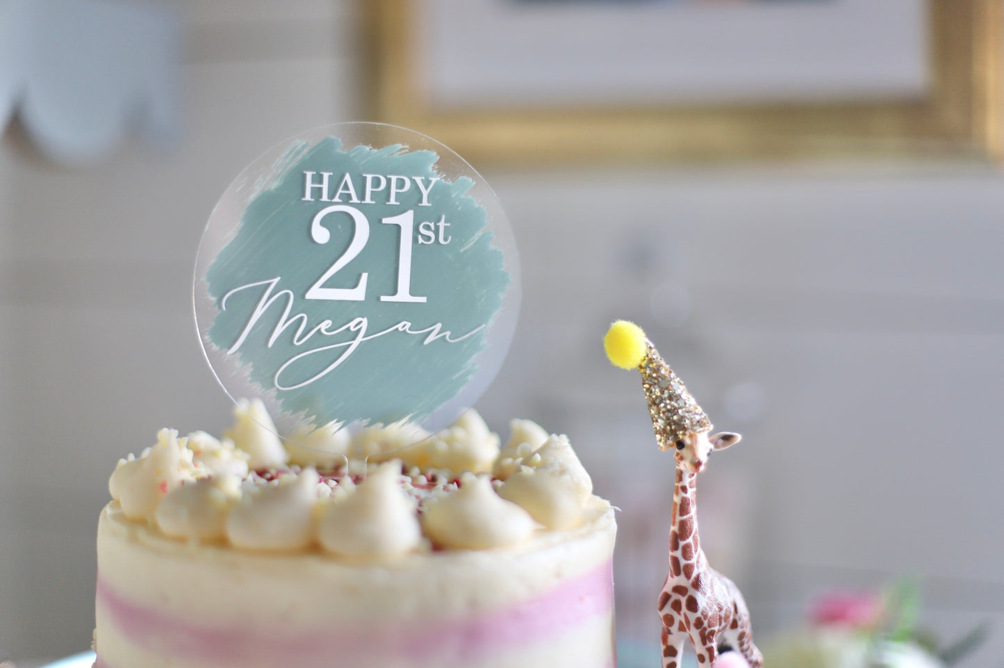 Design your own cake topper - personalised