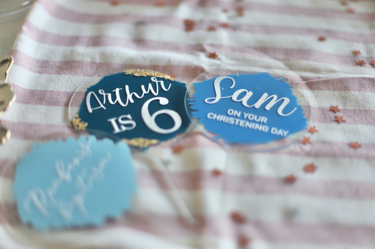 Design your own cake topper - personalised