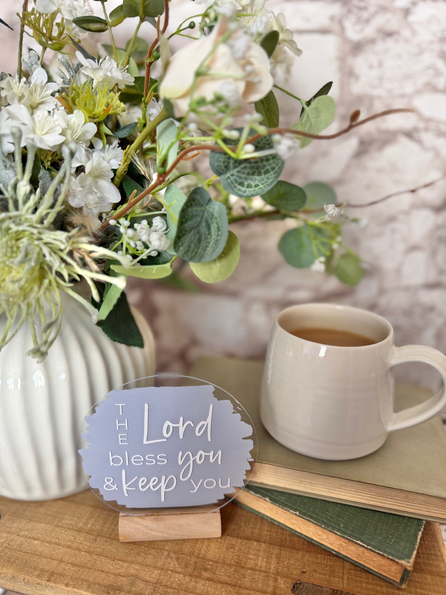 Aaronic blessing acrylic plaque