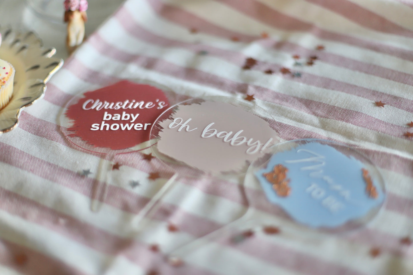 Design your own cake topper - personalised