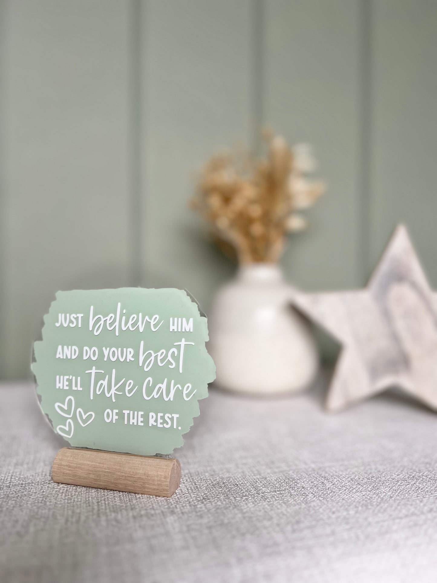 Do your best acrylic plaque