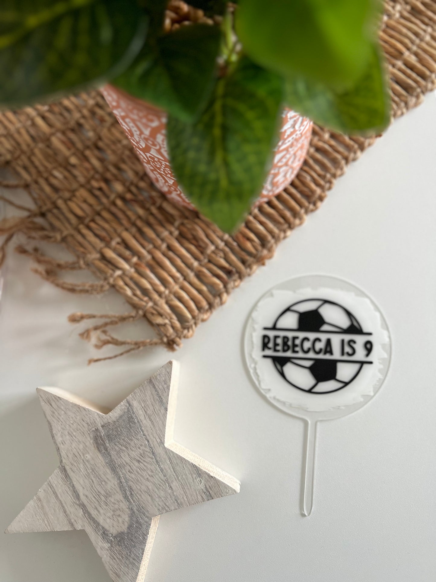 Design your own cake topper - personalised