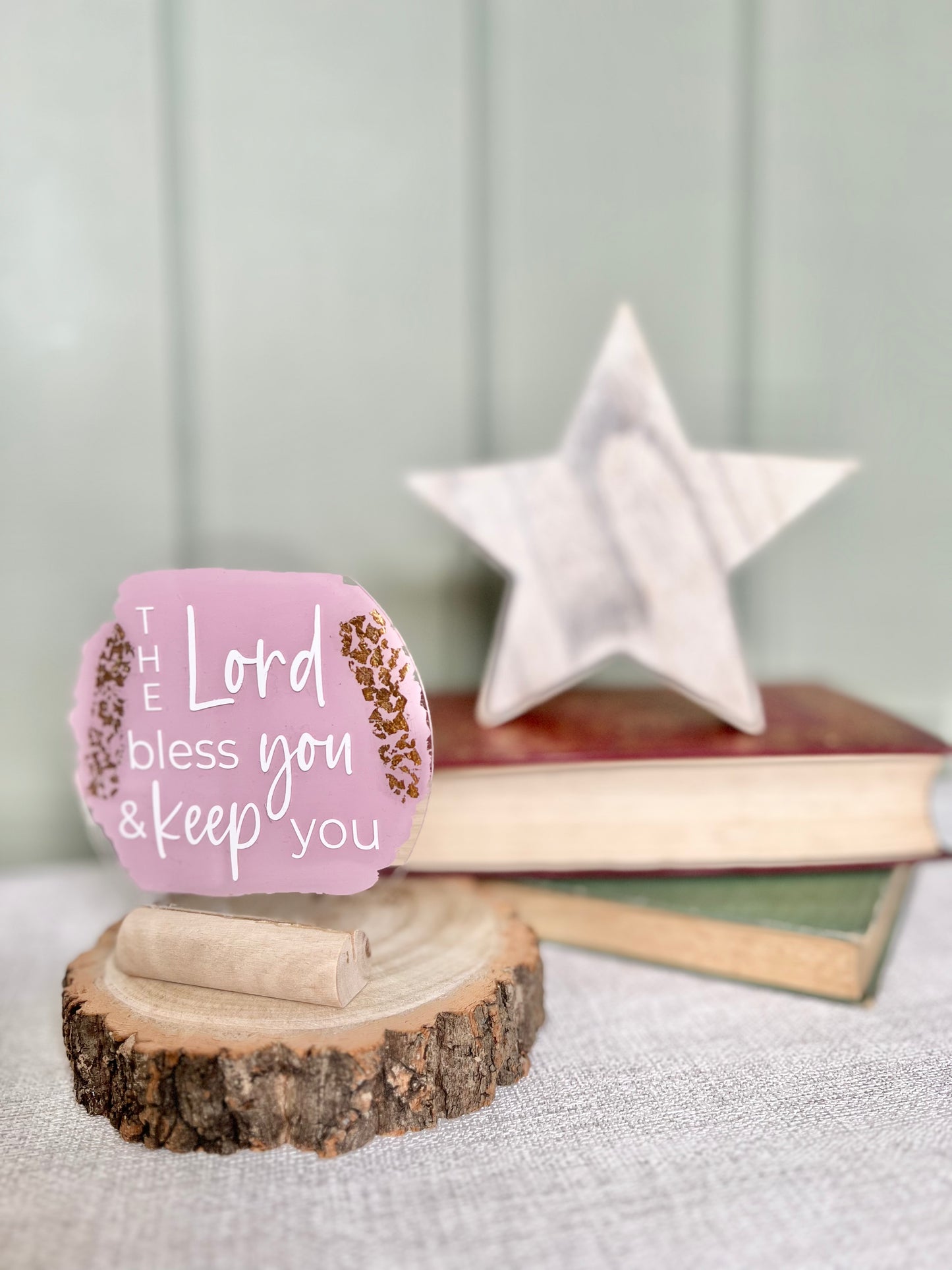 Aaronic blessing acrylic plaque