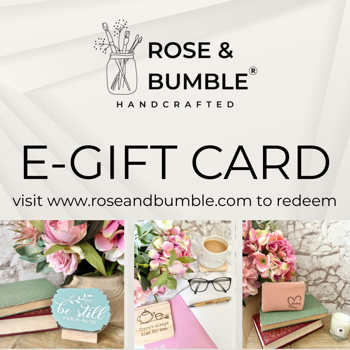 Rose and Bumble e-gift card