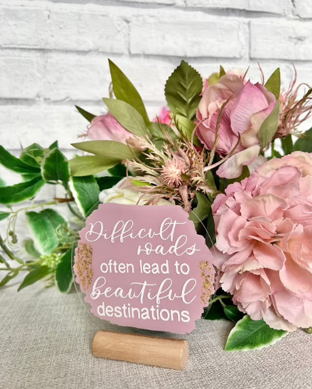 Acrylic plaques
