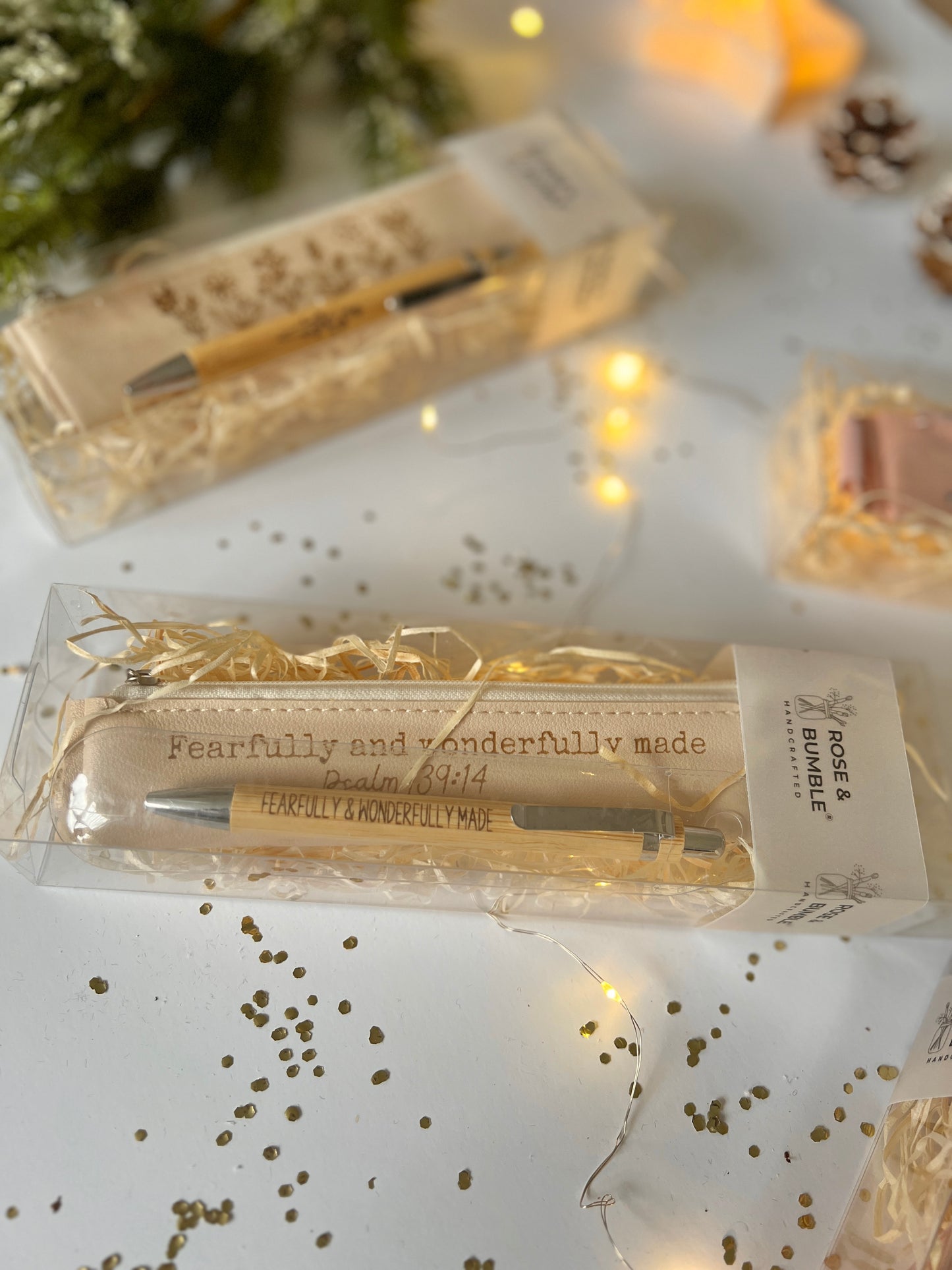 Pen & pencil case gift set