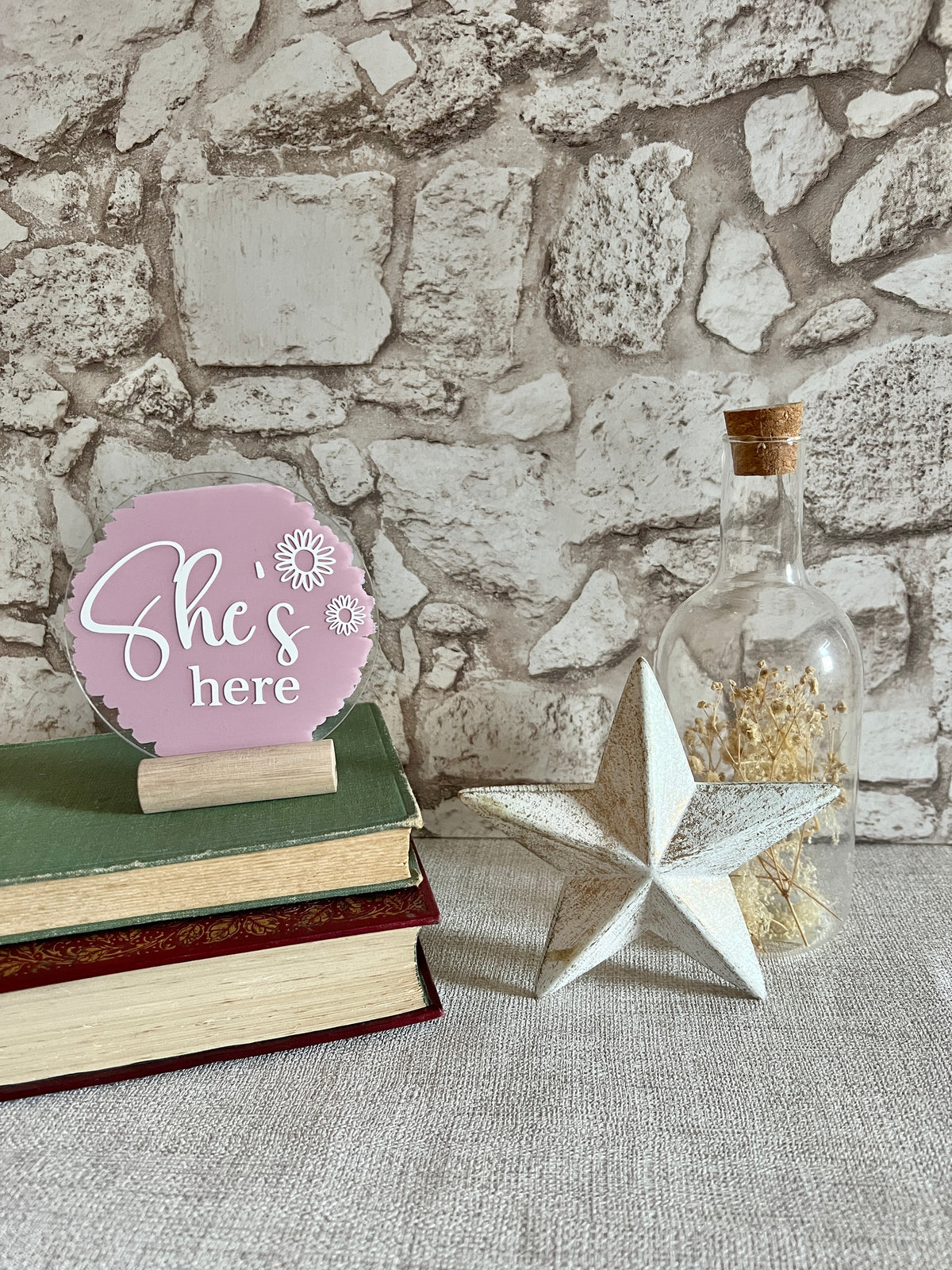 Design your own 4” acrylic plaque – Personalised