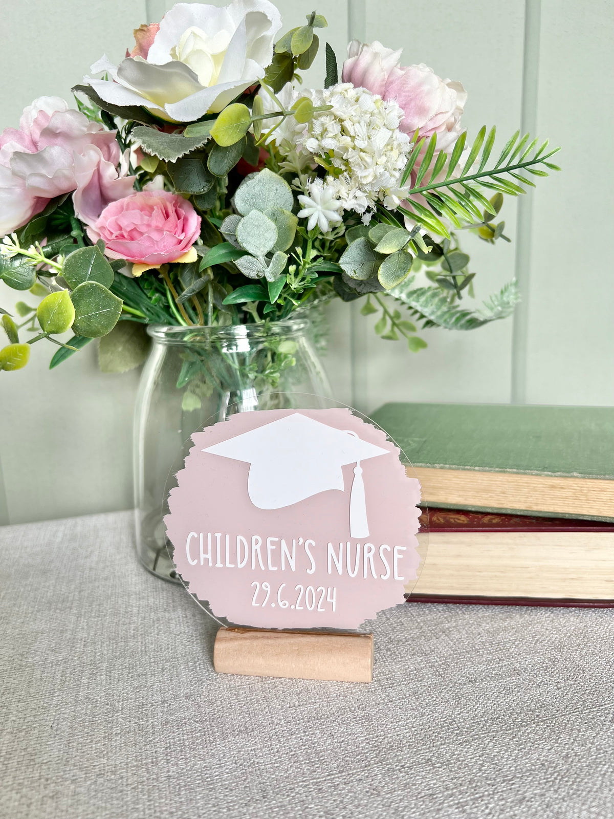 Design your own 4” acrylic plaque – Personalised