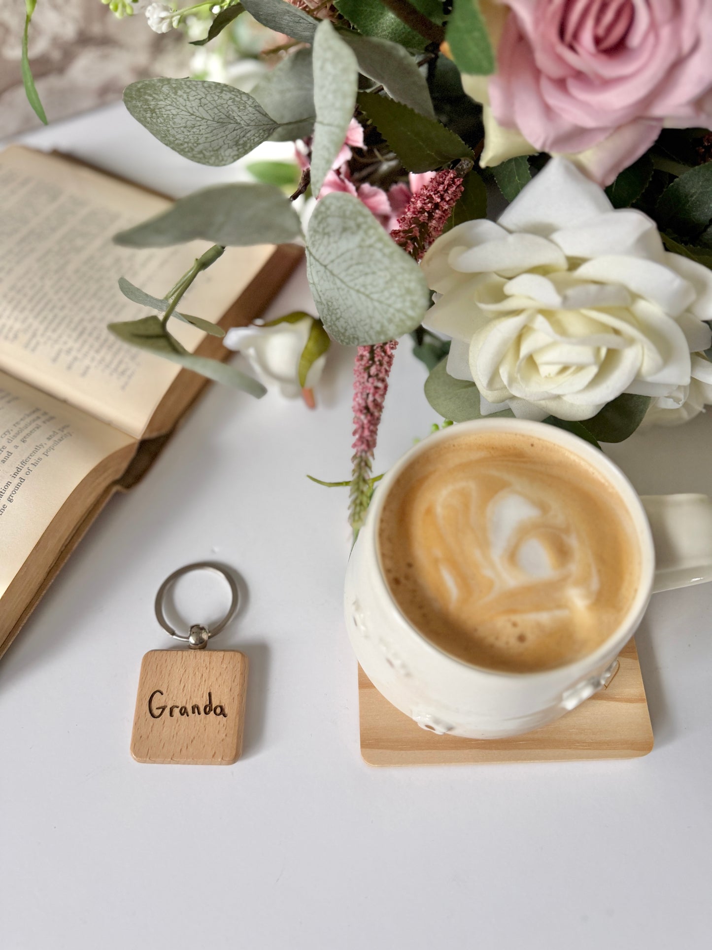 Handwriting keyring (personalised)