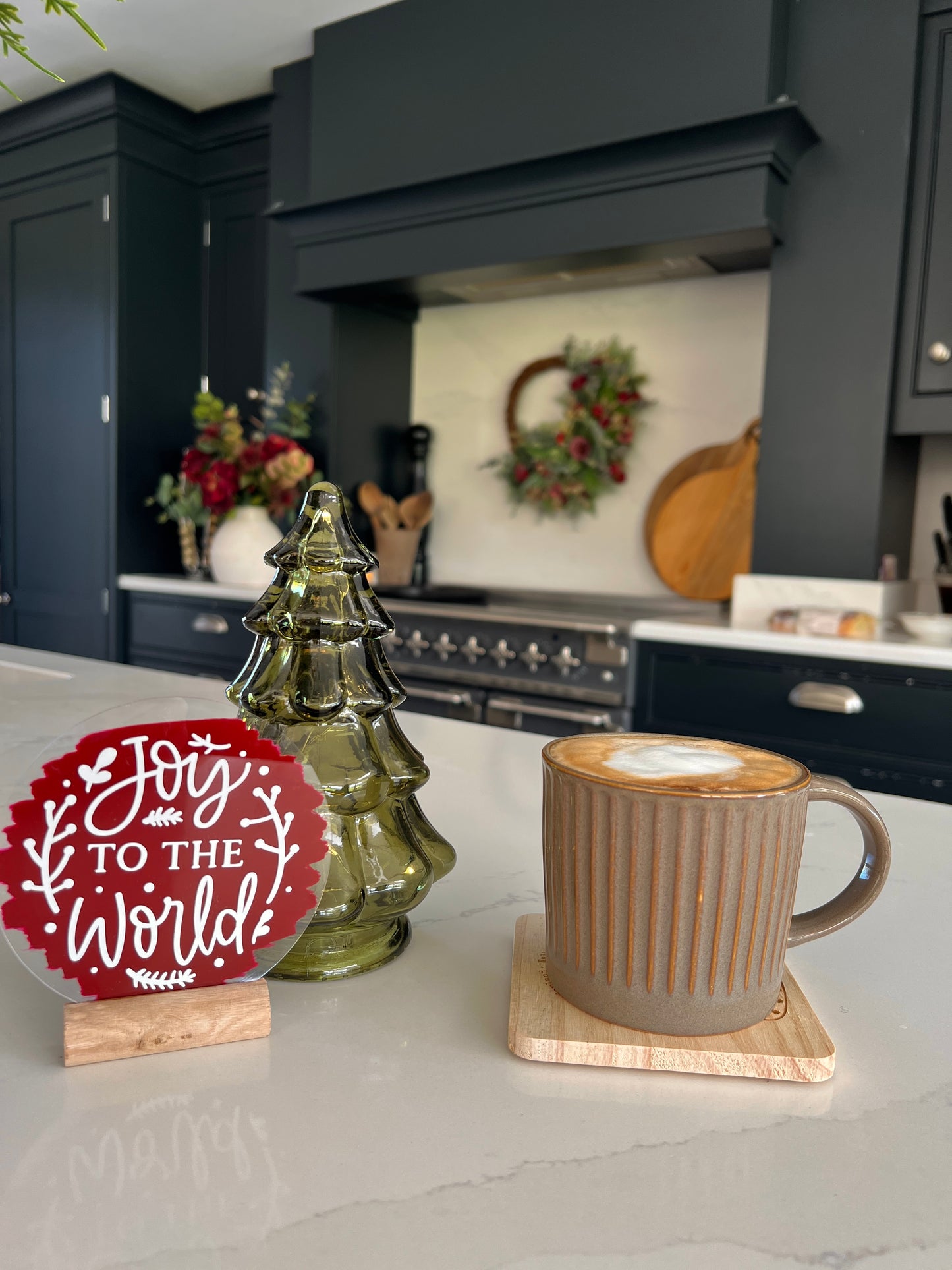 Joy to the world acrylic plaque