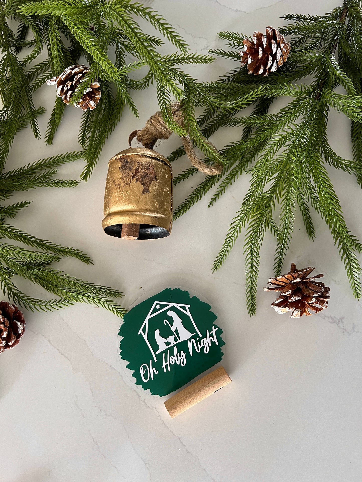 Oh Holy Night acrylic plaque