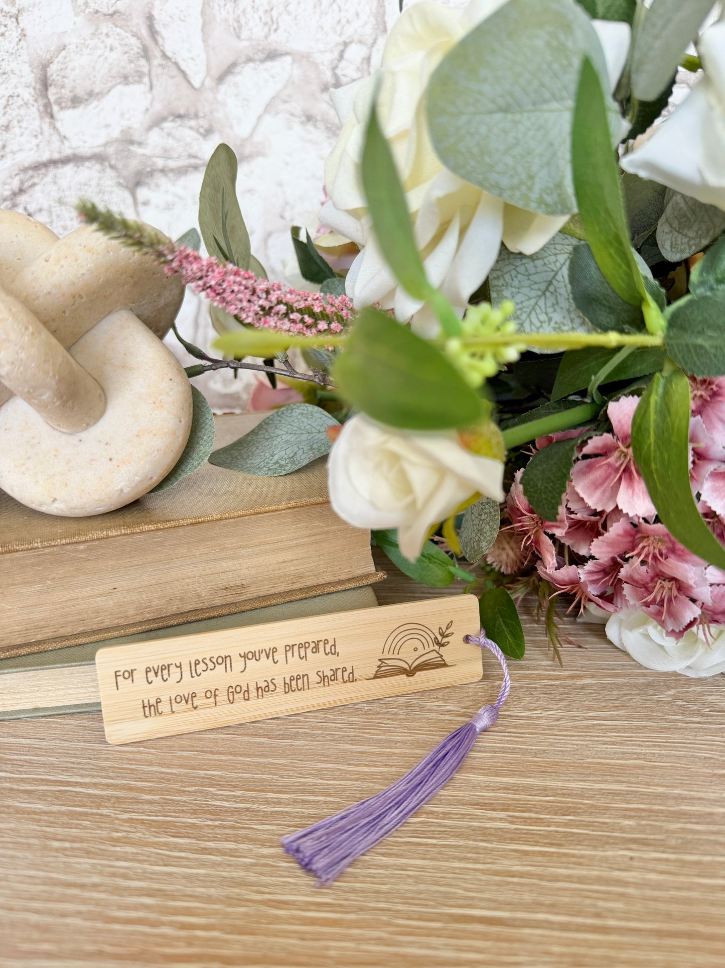 For every lesson prepared bookmark(Sunday school teacher gift)