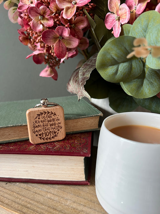It’s not what we have engraved keyring