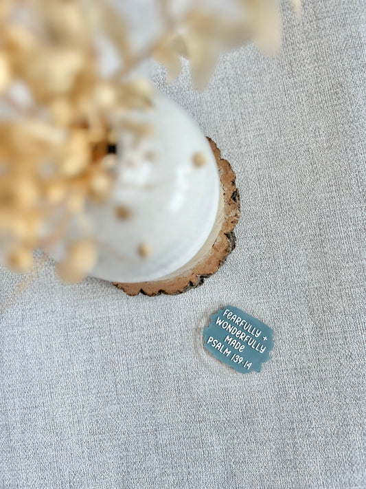Fearfully and wonderfully made magnet