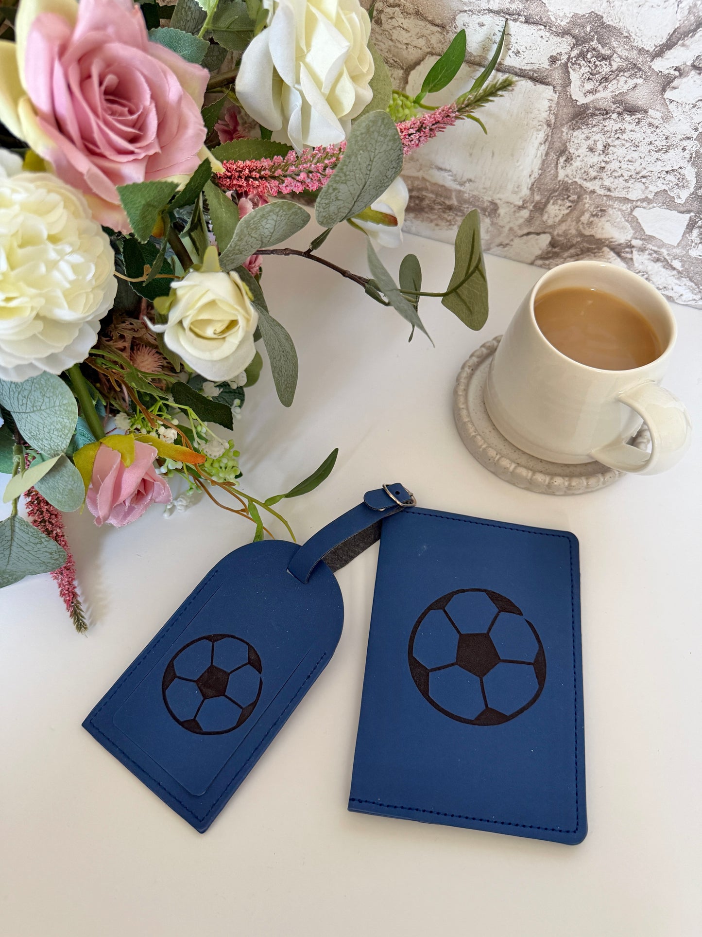 Passport cover & luggage tag set