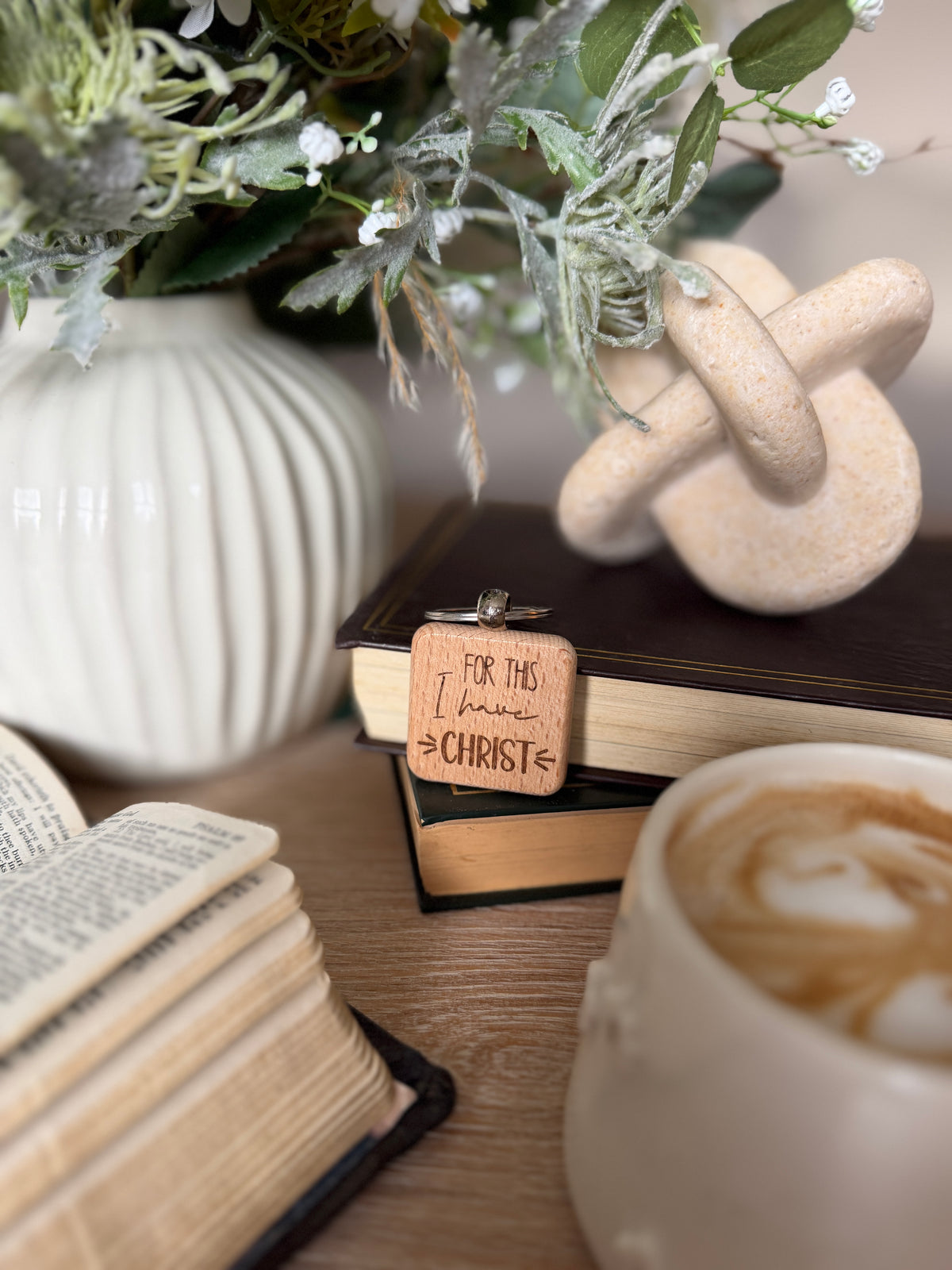For this I have Christ engraved keyring