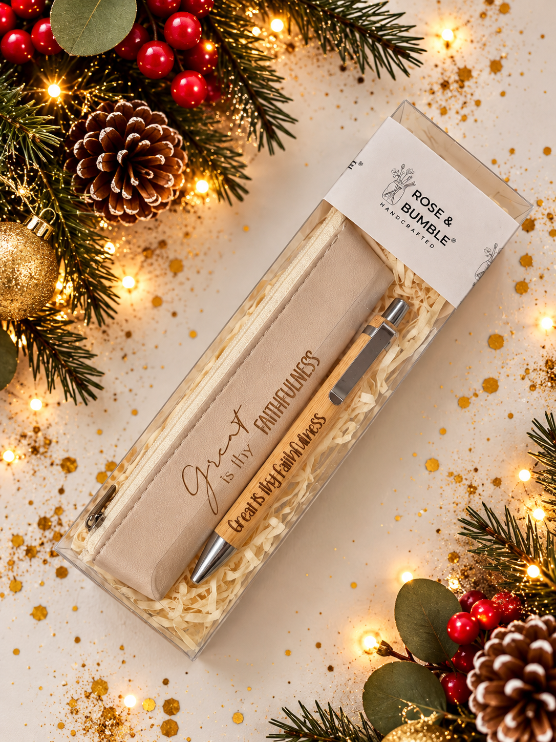 Pen & pencil case gift set