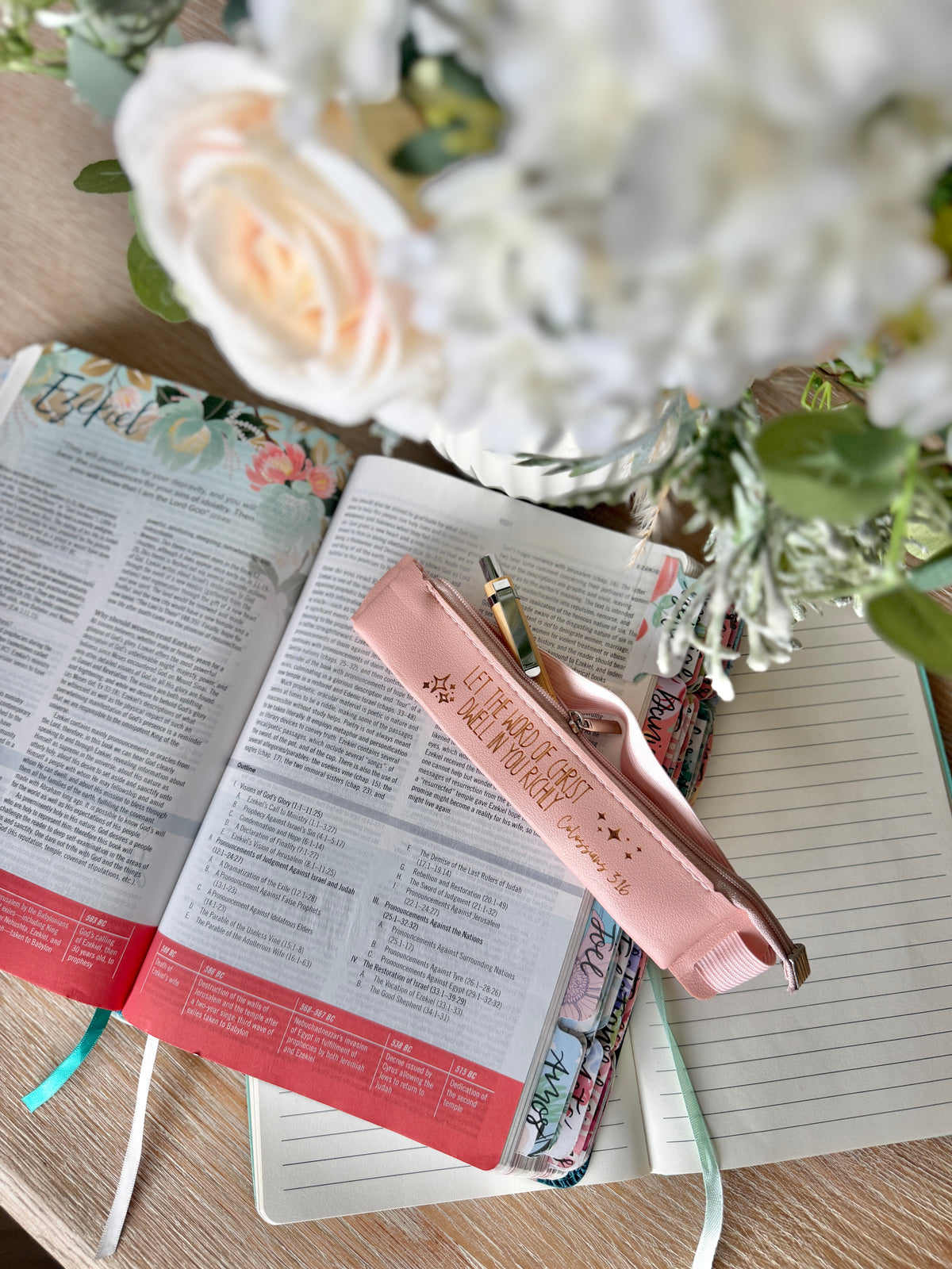Pencil case (attachment for notebook, diary or Bible) – product view 4