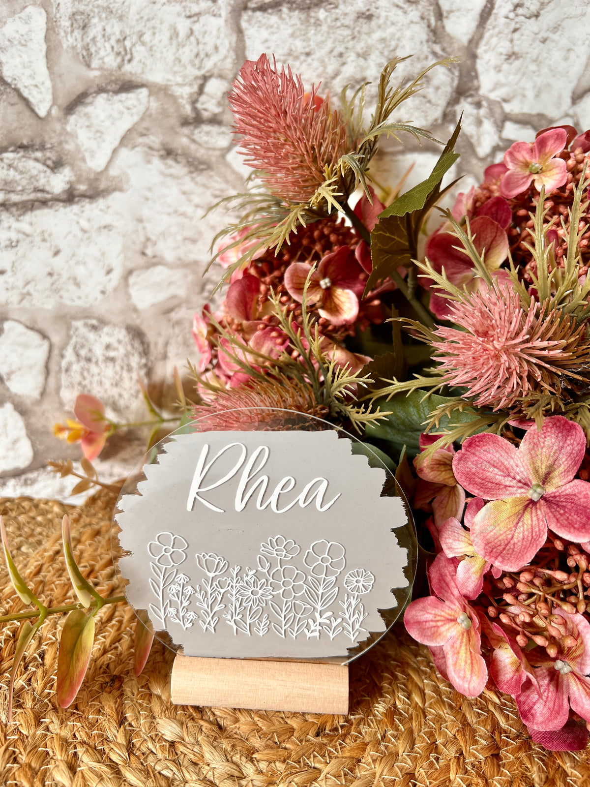 Design your own 4” acrylic plaque – Personalised