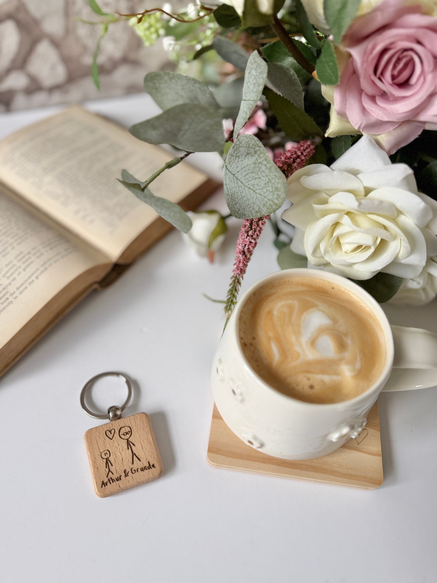 Handwriting keyring (personalised)