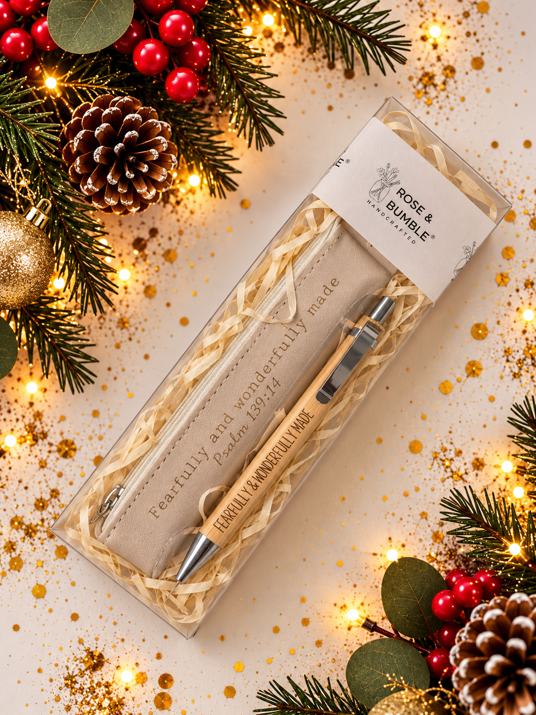 Pen & pencil case gift set