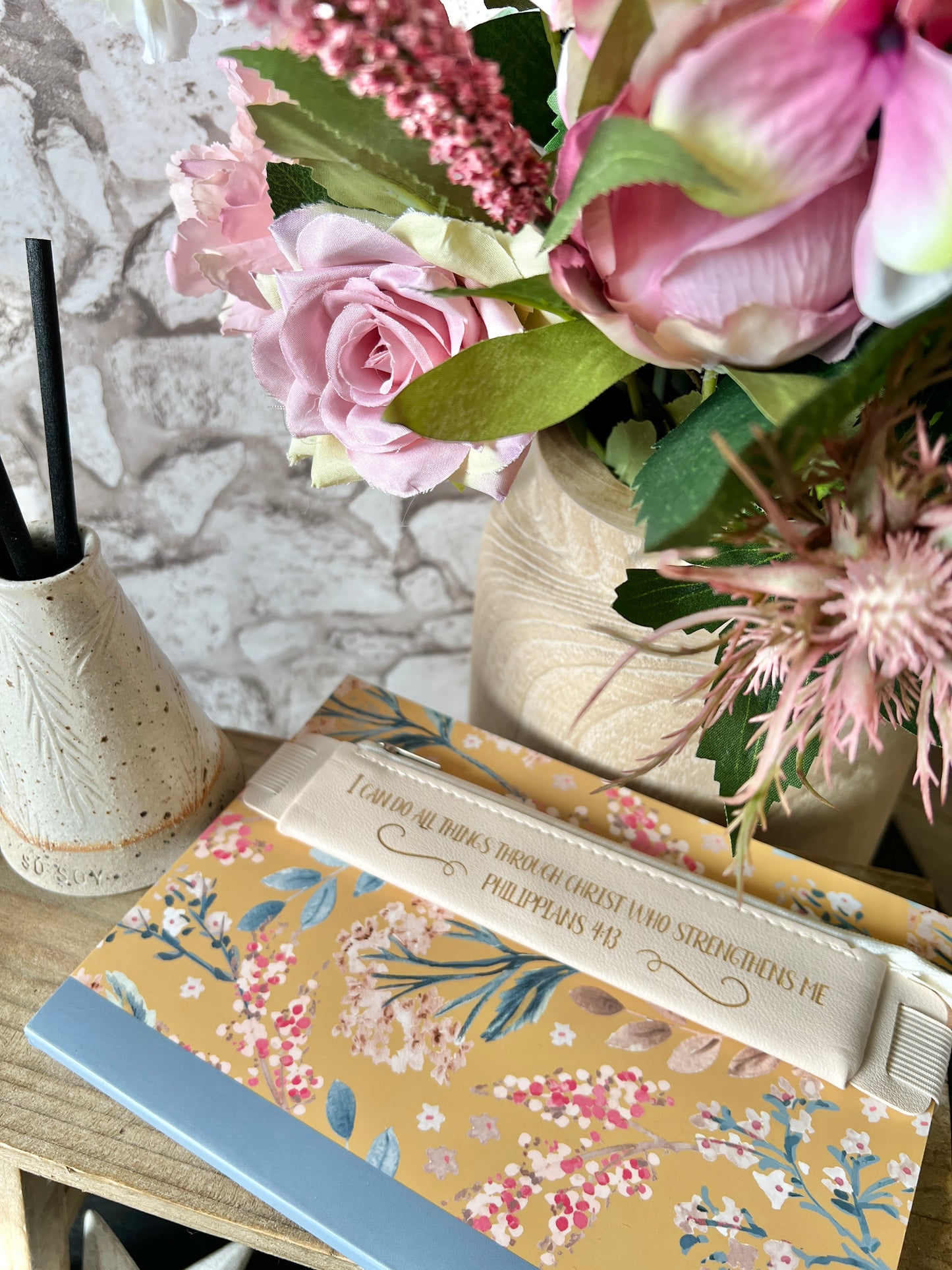 Pencil case (attachment for notebook, diary or Bible)