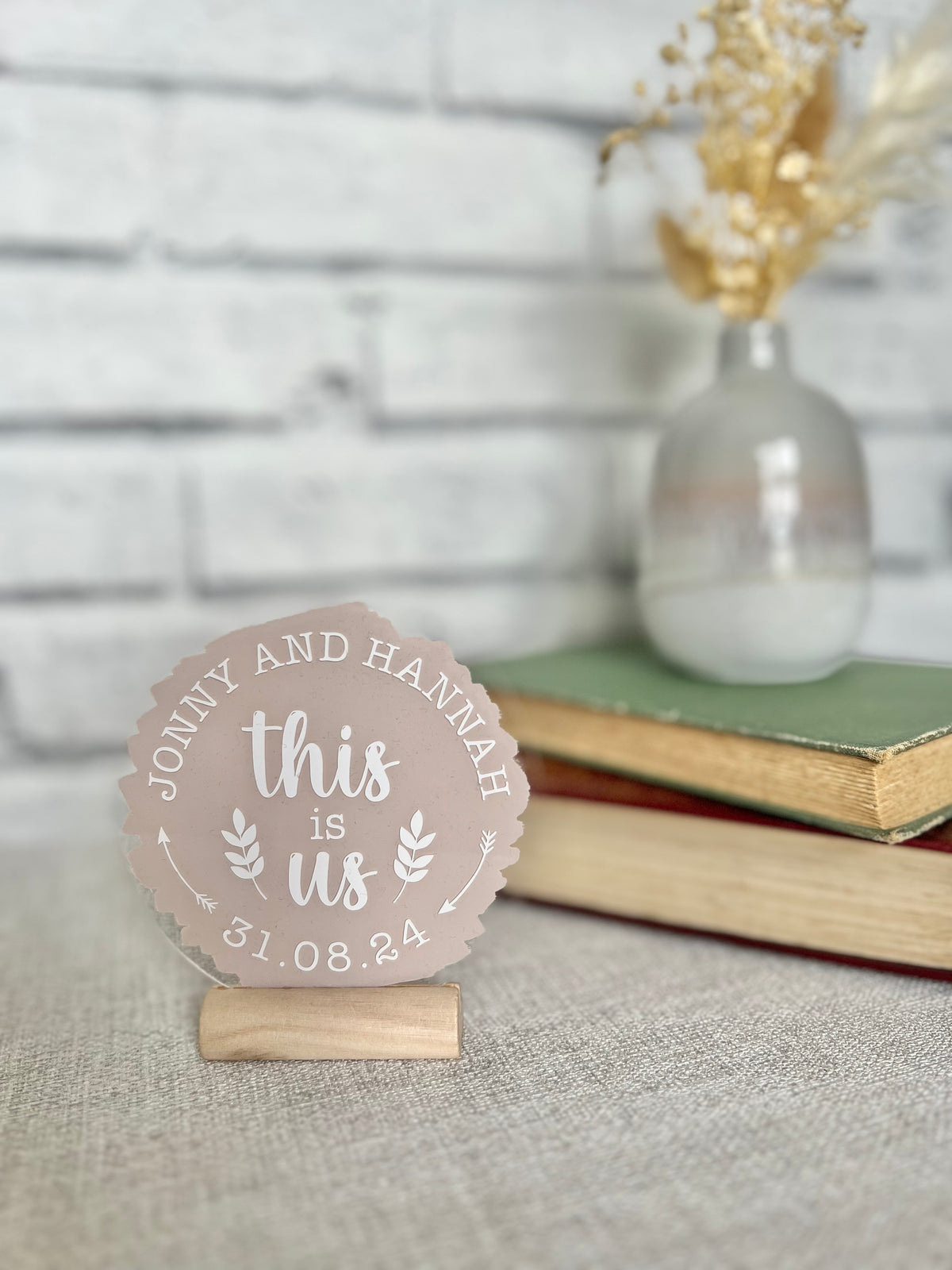 Design your own 4” acrylic plaque – Personalised