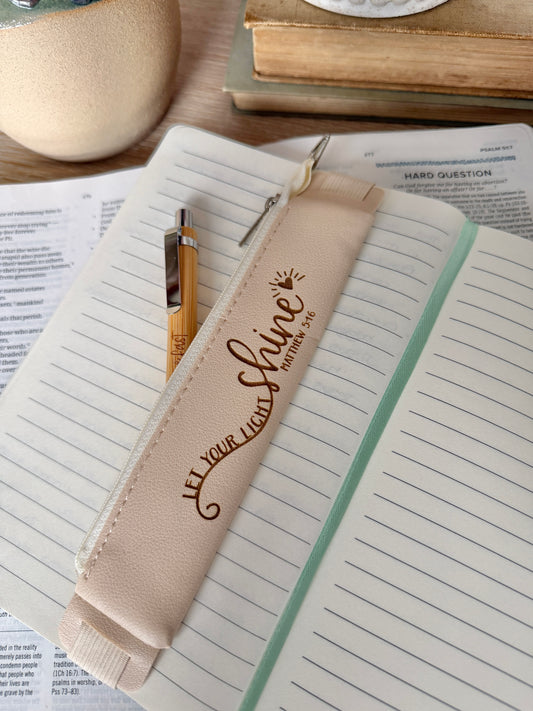 Pencil case (attachment for notebook, diary or Bible)