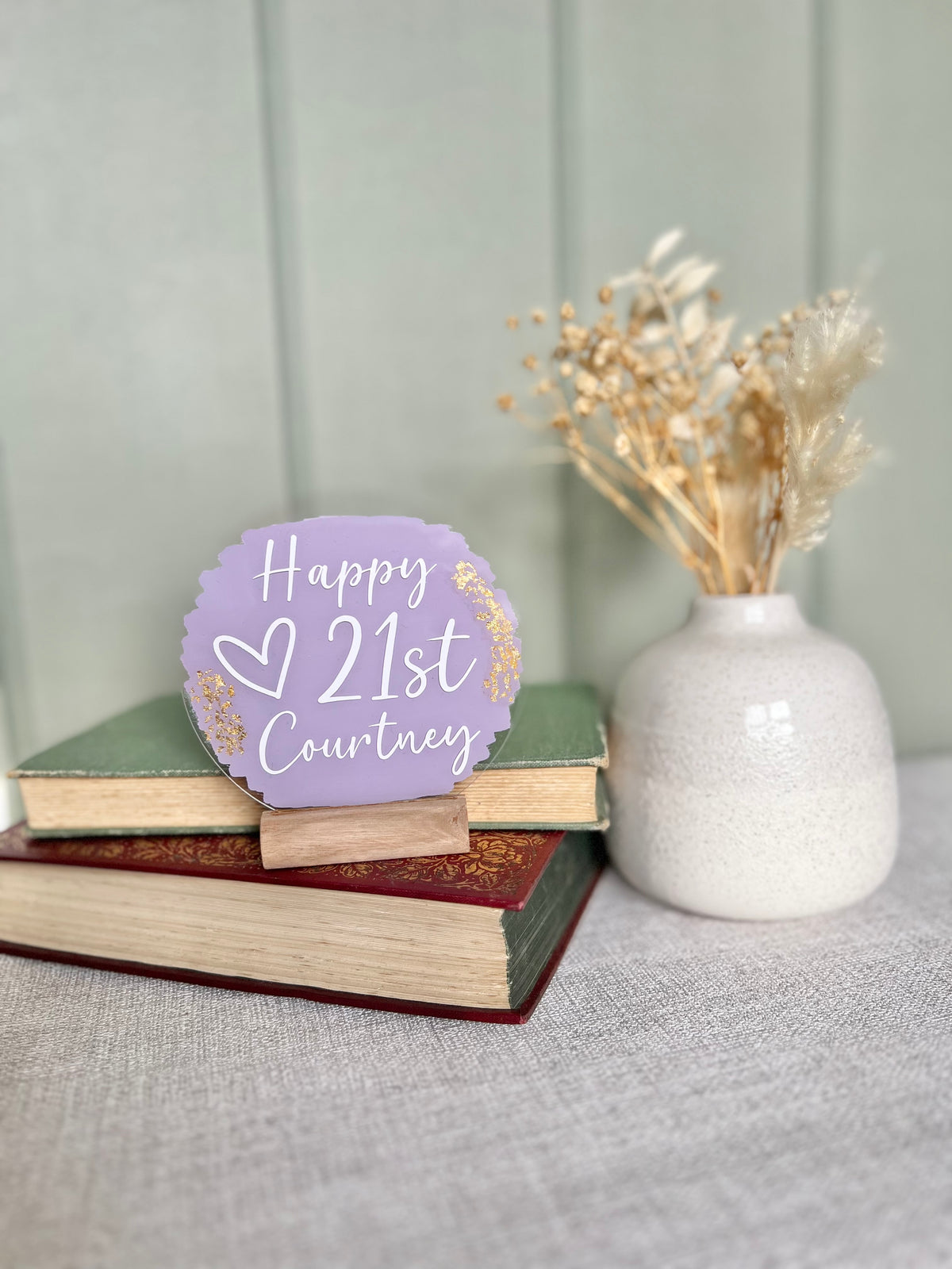 Design your own 4” acrylic plaque – Personalised