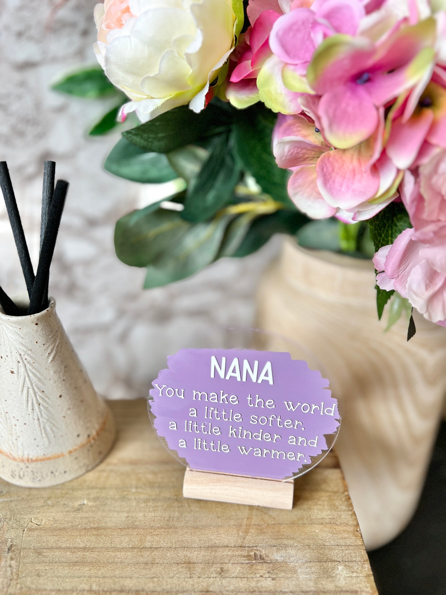 Nana acrylic plaque