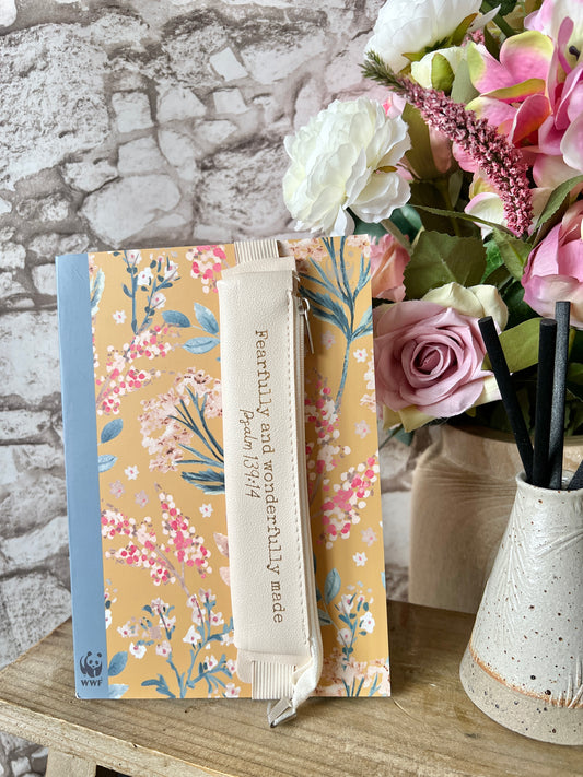Pencil case (attachment for notebook or Bible)