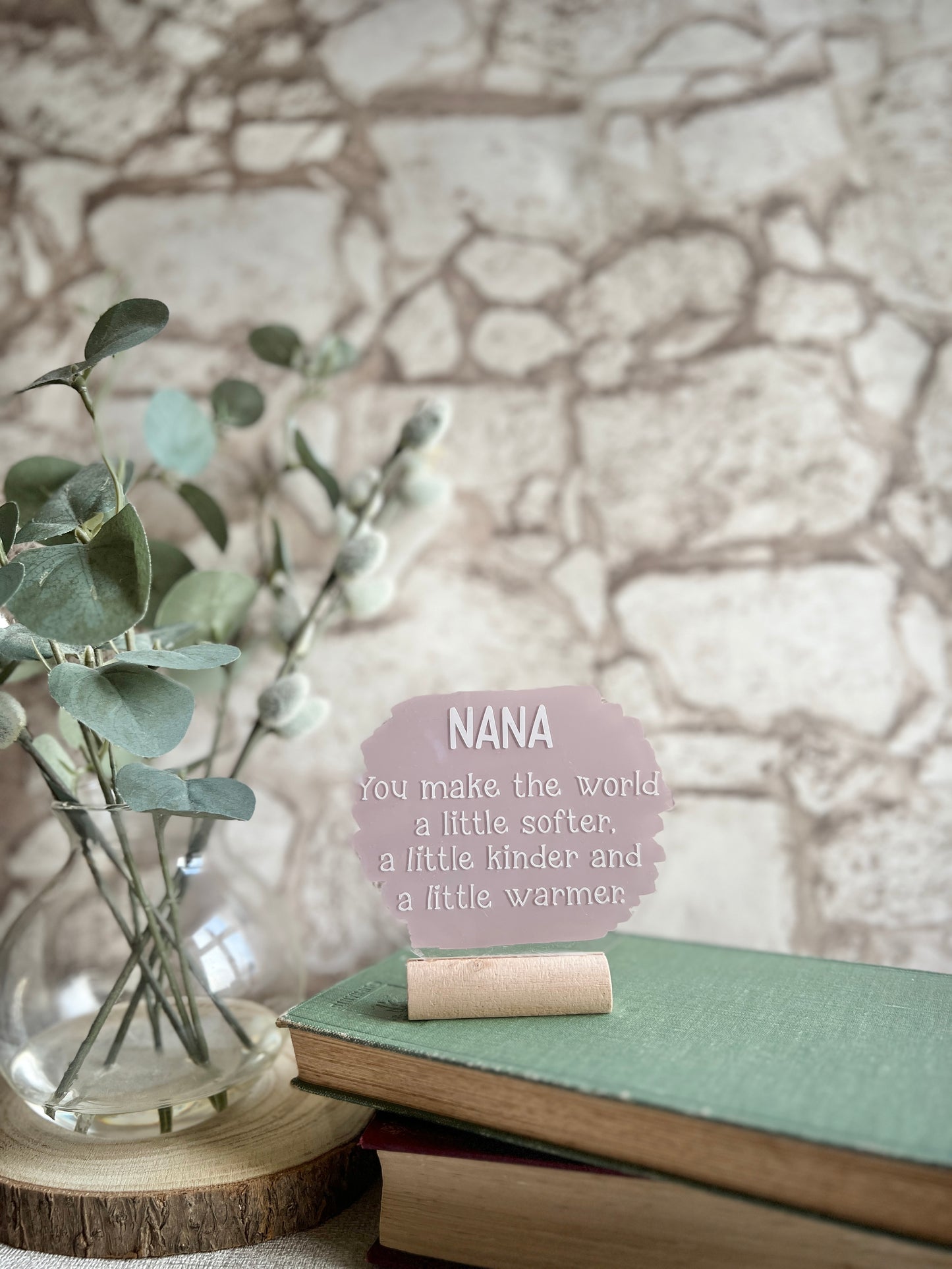 Nana acrylic plaque