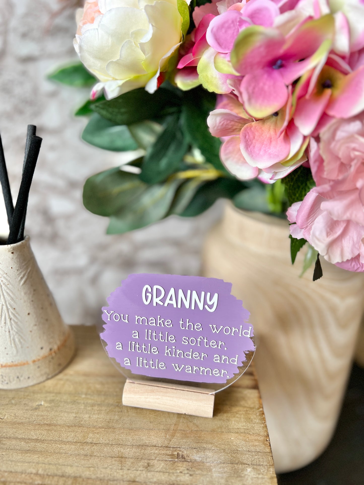 Granny acrylic plaque