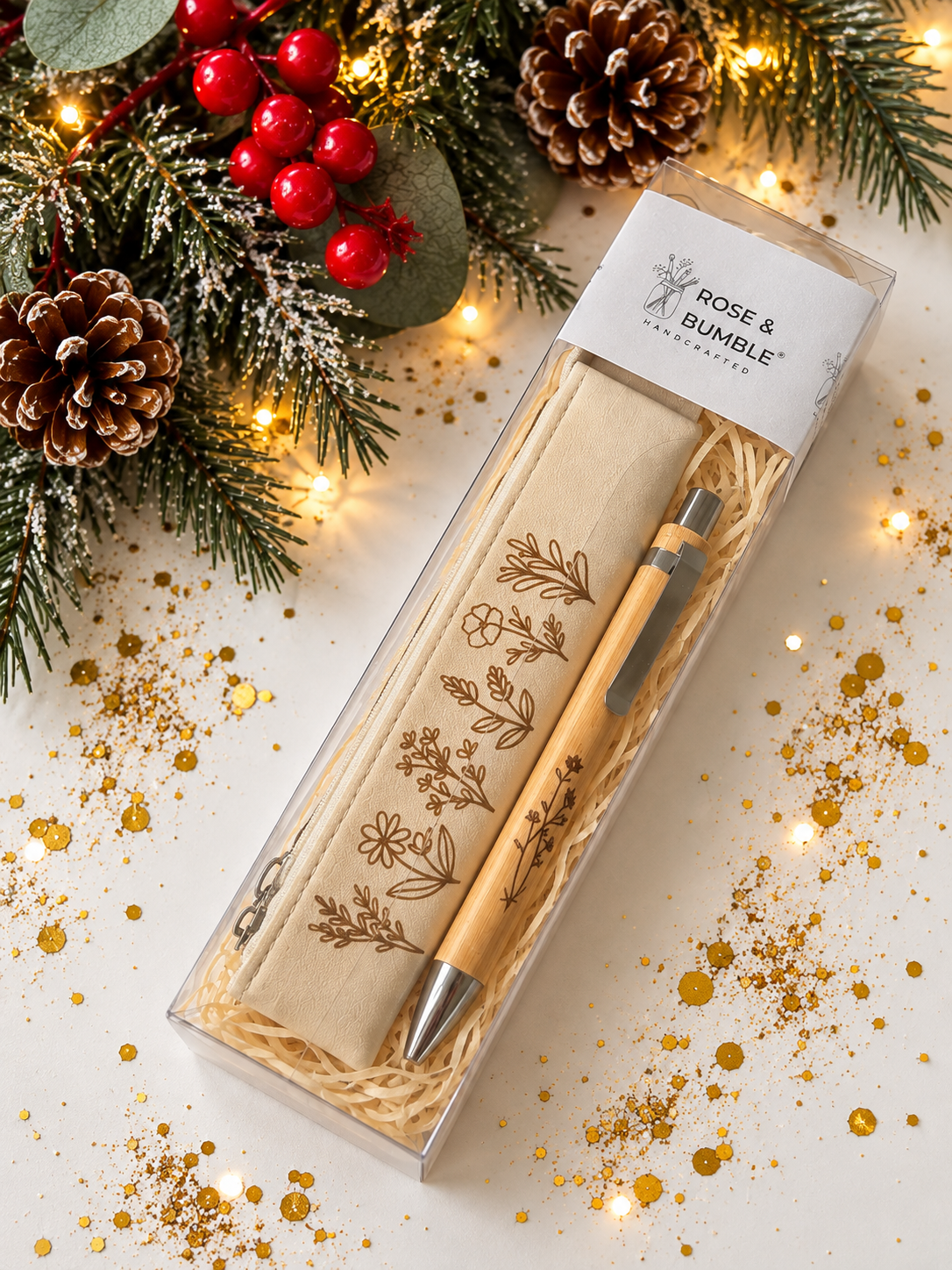 Pen & pencil case gift set