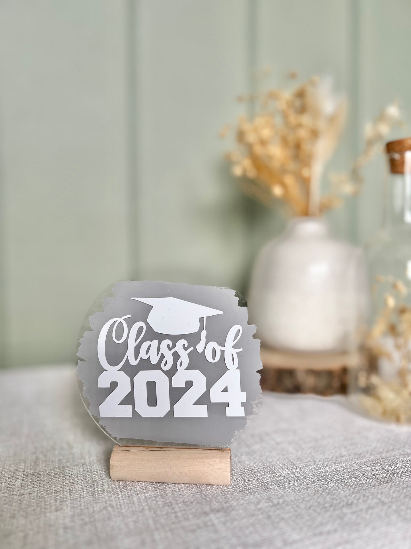 Graduation class of 2024 acrylic plaque